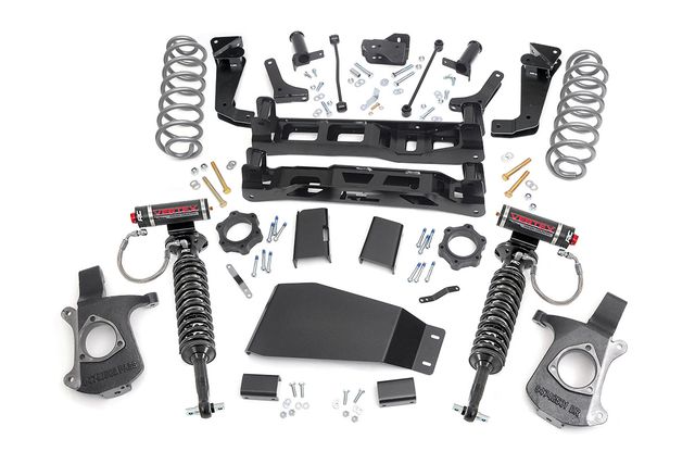 Rough Country 7 Inch Lift Kit | Vertex Coilovers | Chevy/GMC SUV 1500 2WD/4WD (2007-2014)
