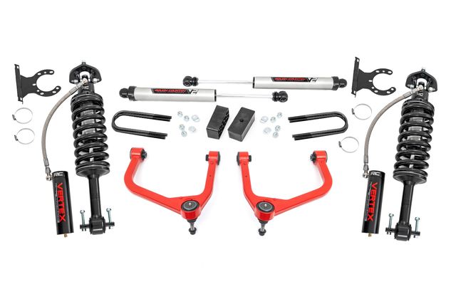 Rough Country 3.5 Inch Lift Kit | Mono Leaf Rear | Vertex/V2 | GMC Sierra 1500 (19-24)