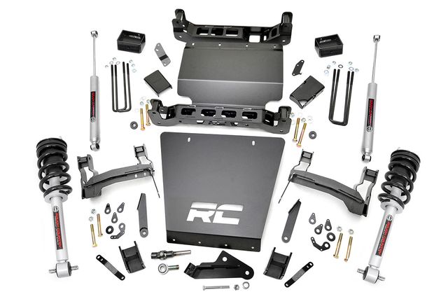 Rough Country 5 Inch Lift Kit | Bracket | N3 Struts | Chevy/GMC 1500 (14-18 & Classic)