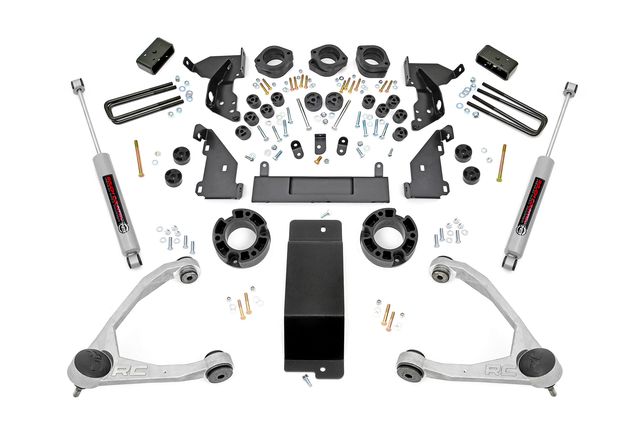 Rough Country 4.75 Inch Lift Kit | Combo | Cast Steel | Chevy/GMC 1500 (14-15)