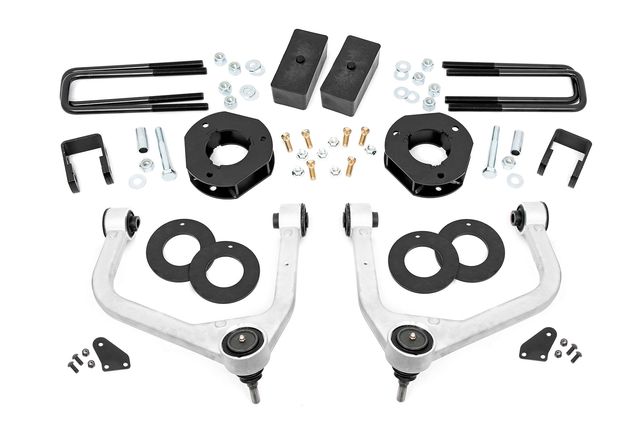Rough Country 3.5 Inch Lift Kit | Adaptive Ride Control | Chevy/GMC Sierra 1500 (19-24)/Silverado 1500 (19-24)