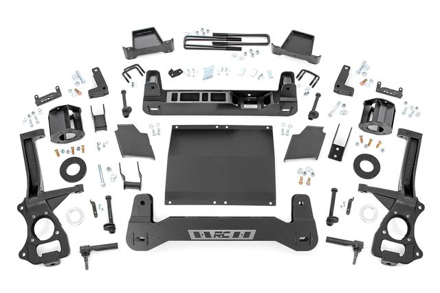 Rough Country 6 Inch Lift Kit | Diesel | ARC | Chevy/GMC Sierra 1500 (19-24)/Silverado 1500 (21-24)