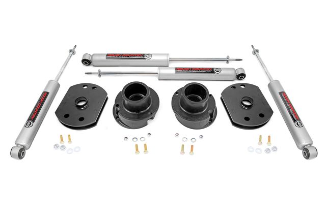 Rough Country 2.5 Inch Lift Kit | N3 Shocks | Ram 2500 4WD (2014-2026)