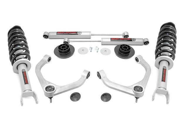Rough Country 3 Inch Lift Kit | N3 Struts/Shocks | Ram 1500 4WD (2012-2018 & Classic)