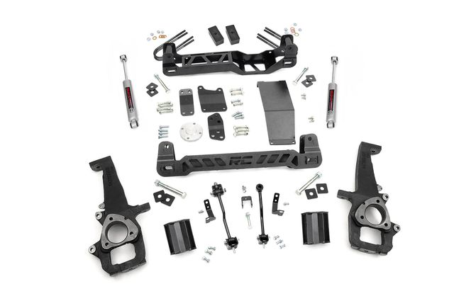 Rough Country 4 Inch Lift Kit | Ram 1500 4WD (2006-2008)