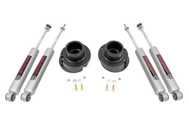 Rough Country 2.5 Inch Leveling Kit | RR Leaf | N3 | Ram 2500 (14-26)/3500 (13-26)