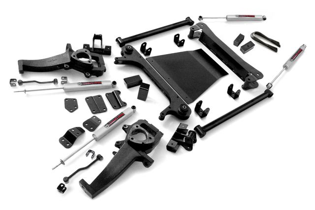 Rough Country 4 Inch Lift Kit | Ram 1500 4WD (2002-2005)