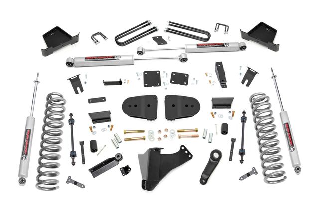 Rough Country 4.5 Inch Lift Kit | N3 | Diesel | Ford F-250/F-350 Super Duty 4WD (2023-2026)