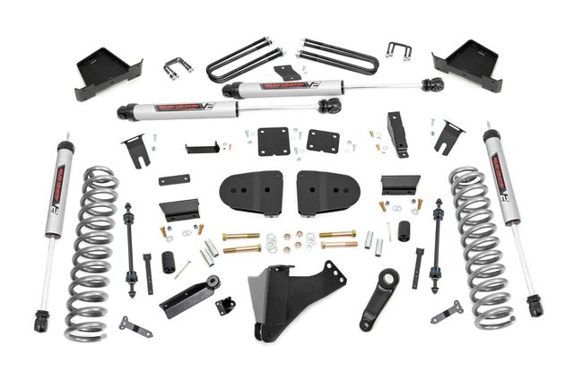 Rough Country 4.5 Inch Lift Kit | V2 | Diesel | Ford F-250/F-350 Super Duty 4WD (2023-2026)