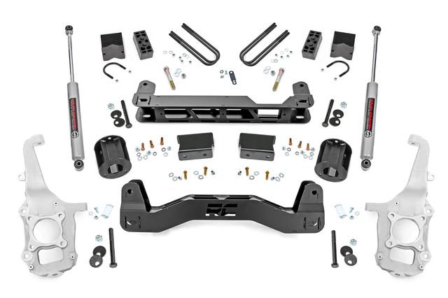 Rough Country 4 inch Lift Kit | Ford F-150 2WD (2021-2026)