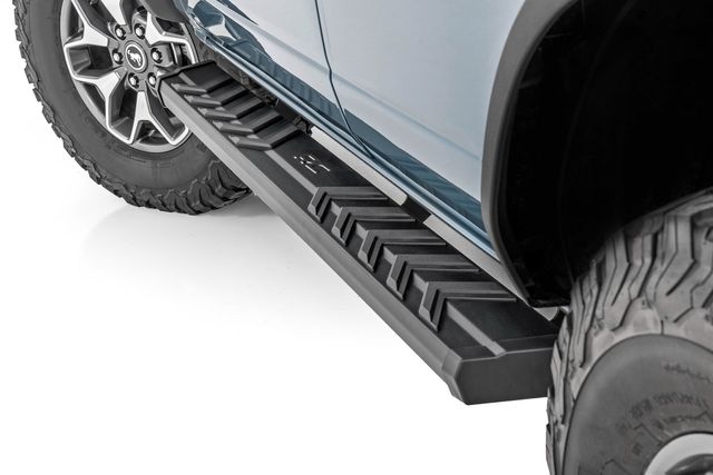 Rough Country BA2 Running Boards | Side Step Bars | 4-Door | Ford Bronco 4WD (2021-2026)