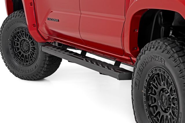 Rough Country BA2 Running Boards | Side Step Bars | Double Cab | Toyota Tacoma (24-26)