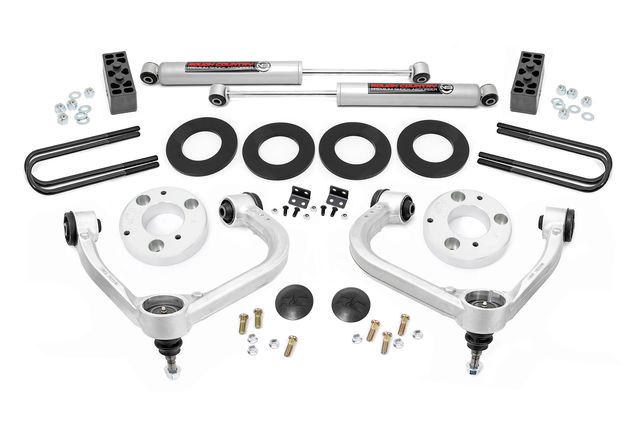 Rough Country 3 Inch Lift Kit | Forged UCA | Ford F-150 4WD (2021-2026)