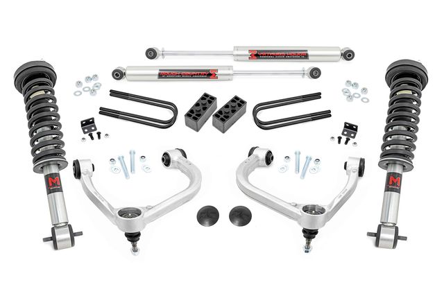 Rough Country 3 Inch Lift Kit | Forged UCA | M1/M1 | Ford F-150 4WD (2021-2026)