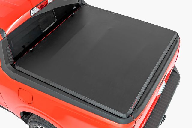 Rough Country Soft Tri-Fold Bed Cover | 4'6" Bed | Ford Maverick 2WD/4WD (2022-2026)