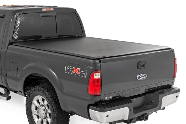 Rough Country Soft Roll Up Bed Cover | 6'10" Bed | Ford F-250/F-350 Super Duty (99-16)