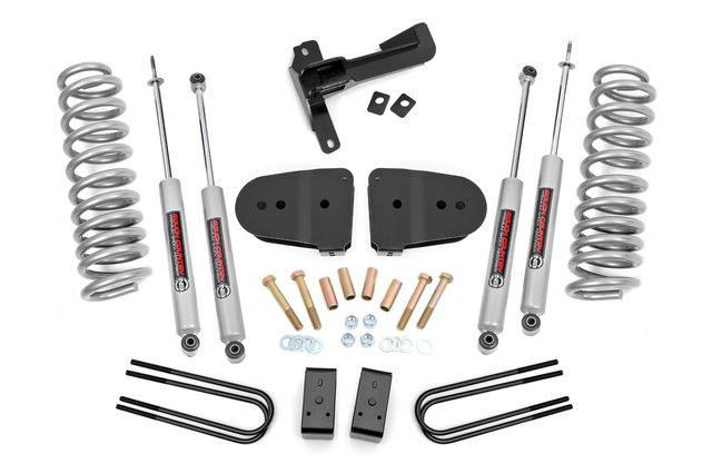 Rough Country 3 Inch Lift Kit | N3 | Front Diesel Coils | Ford F-250 Super Duty 4WD (23-26)
