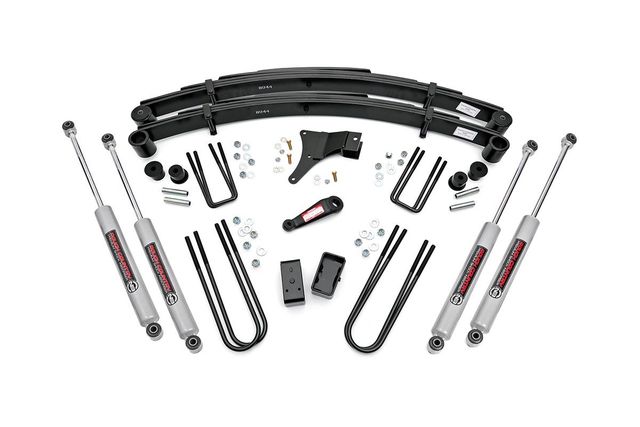 Rough Country 4 Inch Lift Kit | Ford F-350 4WD (1986-1997)