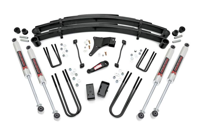 Rough Country 4 Inch Lift Kit | Rear Blocks | M1 | Ford F-250/F-350 Super Duty 4WD (1999)