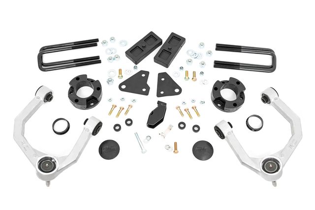 Rough Country 3.5 Inch Lift Kit | Forged Alum UCA | Cast Steel Knucles | Ford Ranger (19-23)