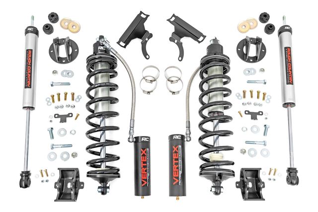 Rough Country 3 Inch Coilover Conversion Upgrade Kit | Diesel | Ford F-250/F-350 Super Duty (05-22)