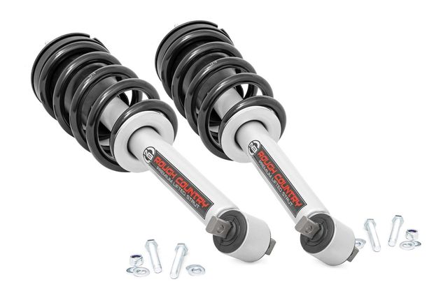 Rough Country Loaded Strut Pair | 5 Inch | Chevy/GMC 1500 Truck & SUV (07-14)