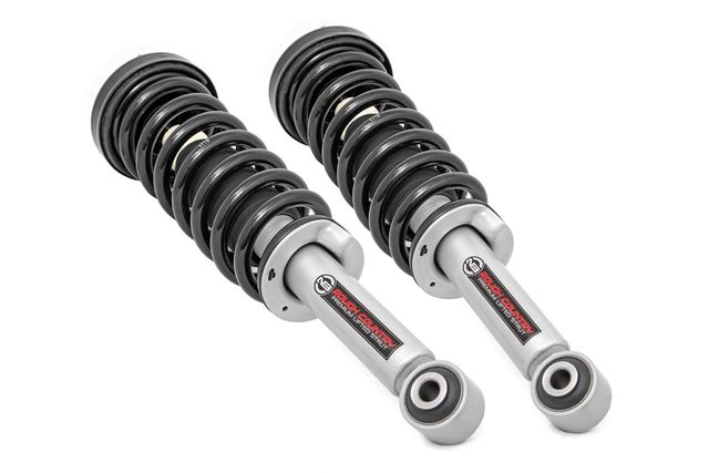 Rough Country N3 Leveling Struts | 2 Inch | Loaded Strut | Ford F-150 4WD (2009-2013)