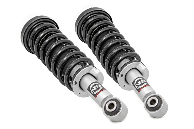 Rough Country Loaded Strut Pair | 2.5 Inch | Nissan Frontier 4WD (2005-2026)