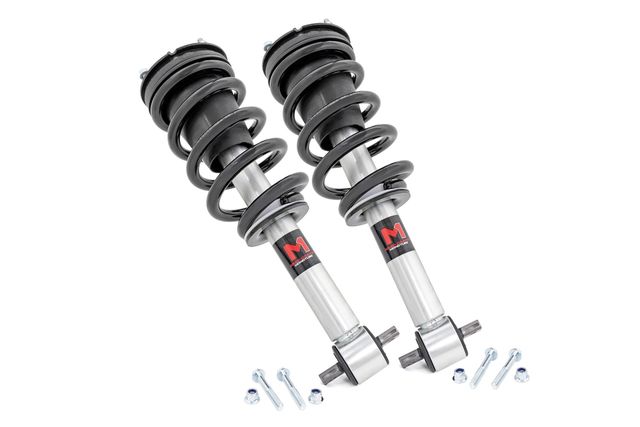 Rough Country M1 Loaded Strut Pair | 3.5in | Chevy/GMC Sierra 1500 (19-26)/Silverado 1500 (19-26)