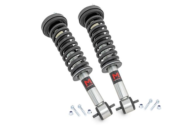 Rough Country M1 Adjustable Leveling Struts | 0-2" | Ford F-150 4WD (2014-2026)