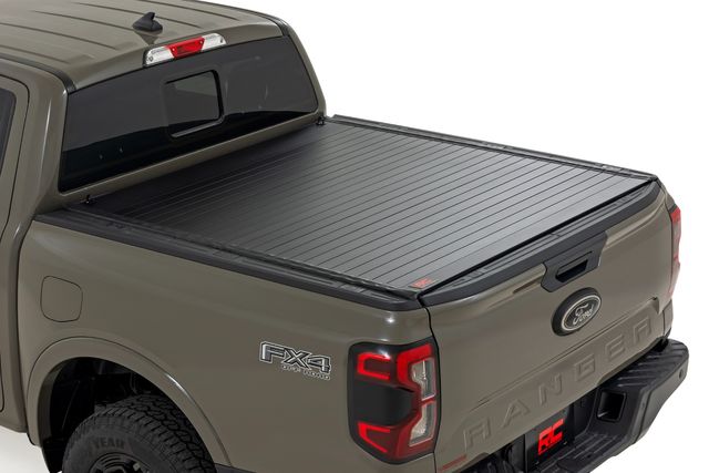 Rough Country Hard Roll Up Bed Cover | 5' Bed | Ford Ranger 2WD/4WD (2024-2025)