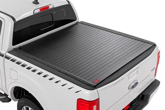 Rough Country Hard Roll Up Bed Cover | 5' Bed | Ford Ranger 2WD/4WD (2019-2023)