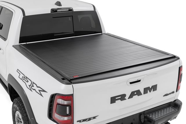 Rough Country Hard Roll Up Bed Cover | 5'7" Bed | Ram 1500 (19-26)/1500 TRX (21-24)