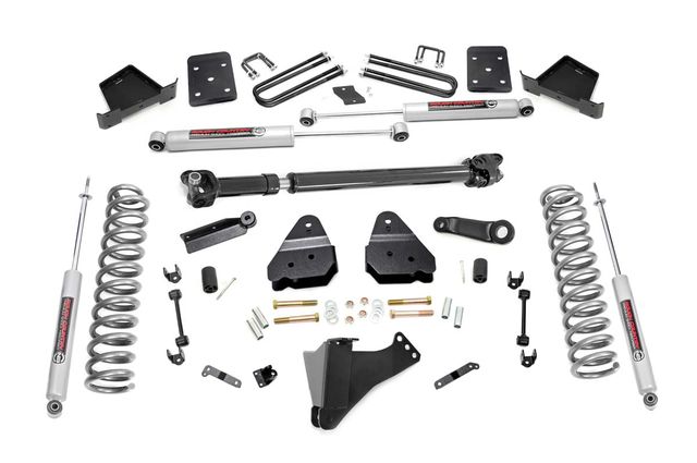 Rough Country 4.5 Inch Lift Kit | FR D/S | Ford F-250/F-350 Super Duty 4WD (2017-2022)