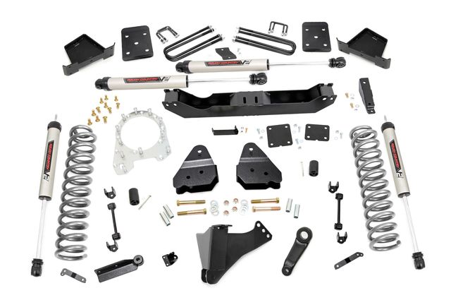 Rough Country 4.5 Inch Lift Kit | V2 Shocks | Ford F-250/F-350 Super Duty 4WD (2017-2022)