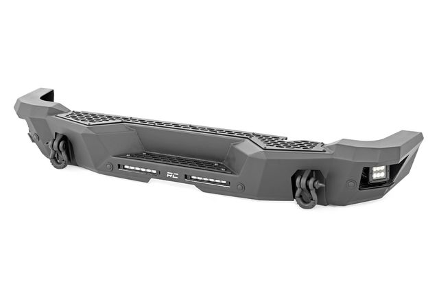 Rough Country Rear Bumper | Black Series LED | Spot | Ford Bronco 4WD (2021-2026)