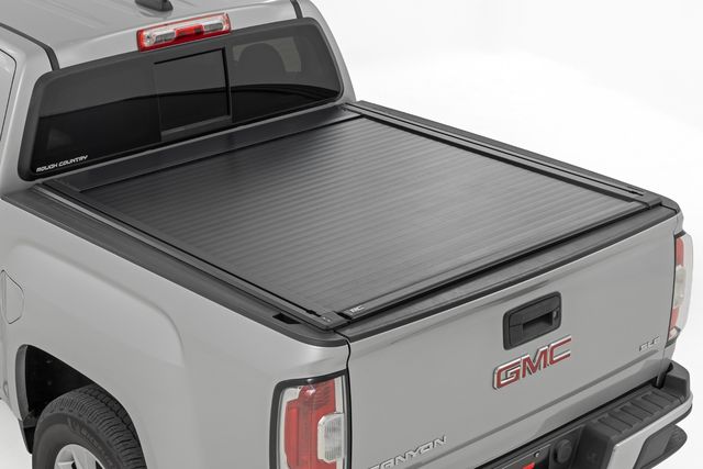 Rough Country Powered Retractable Bed Cover | 5' Bed | Chevy/GMC Canyon/Colorado (15-26)