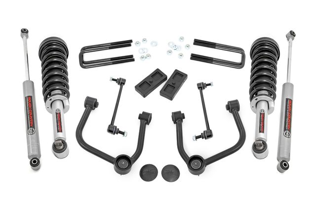 Rough Country 3 Inch Lift Kit | N3 Struts | Ford Ranger 4WD (2024-2026)