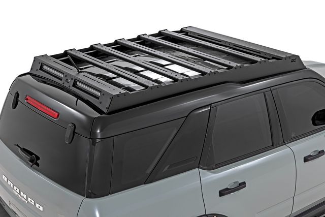 Rough Country Roof Rack | Spectrum Series Front/Rear LED Lights | Ford Bronco Sport (21-26)