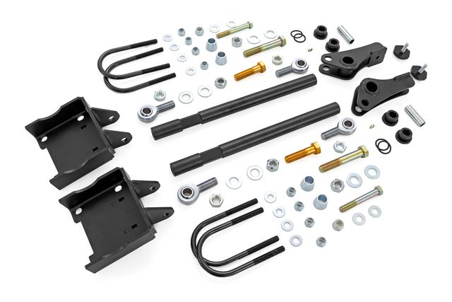 Rough Country Traction Bar Kit | 2-5 Inch Lowering Kit | Ford F-150 (2015-2026)