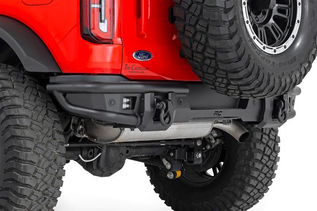 Rough Country Rear Bumper | Tubular | Ford Bronco 4WD (2021-2026)