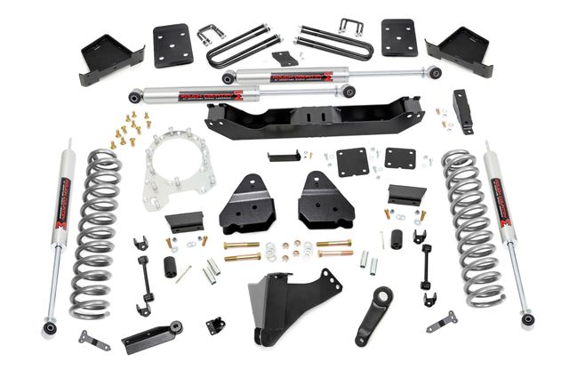 Rough Country 6 Inch Lift Kit | No OVLDS | M1 | Ford F-250/F-350 Super Duty 4WD (2017-2022)