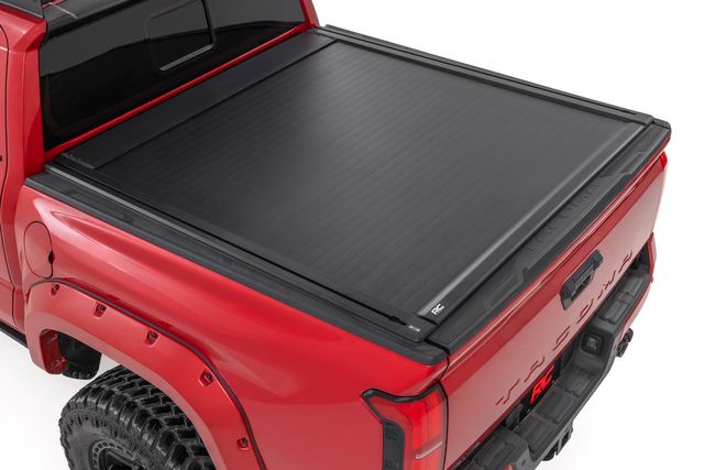 Rough Country Powered Retractable Bed Cover | 5' Bed | Toyota Tacoma 2WD/4WD (2024-2026)