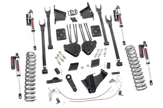 Rough Country 6 Inch Lift Kit | 4-Link | No OVLD | Vertex | Ford F-250 Super Duty (11-14)