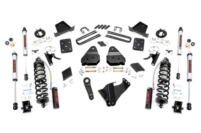 Rough Country 4.5 Inch Lift Kit | No OVLD | C/O V2 | Ford F-250 Super Duty 4WD (15-16)