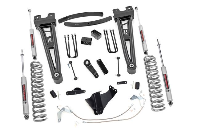 Rough Country 6 Inch Lift Kit | Gas | Radius Arm | Ford F-250/F-350 Super Duty 4WD (08-10)