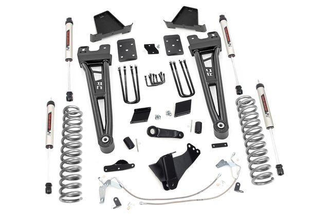 Rough Country 6 Inch Lift Kit | Diesel | Radius Arm | OVLD | V2 | Ford F-250 Super Duty (15-16)