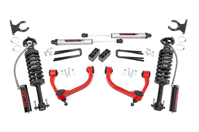 Rough Country 3 Inch Lift Kit | UCAs | Vertex/V2 | Ford F-150 4WD (2014-2020)
