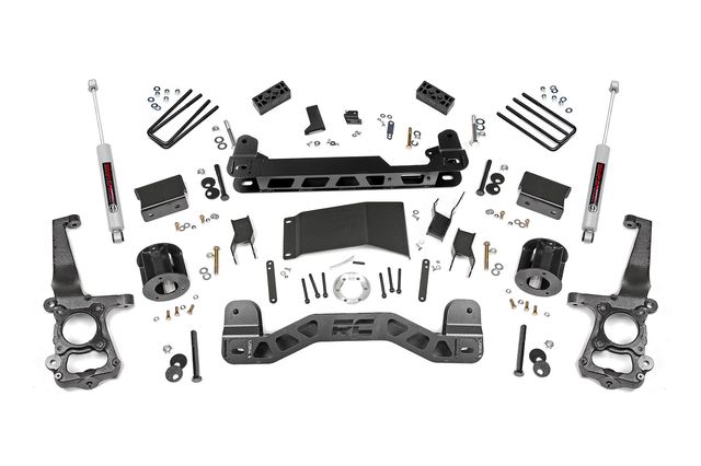 Rough Country 4 Inch Lift Kit | Ford F-150 4WD (2015-2020)
