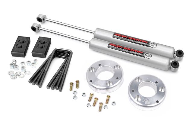 Rough Country 2 Inch Lift Kit | Alum Spacer | Ford F-150 2WD/4WD (2014-2020)